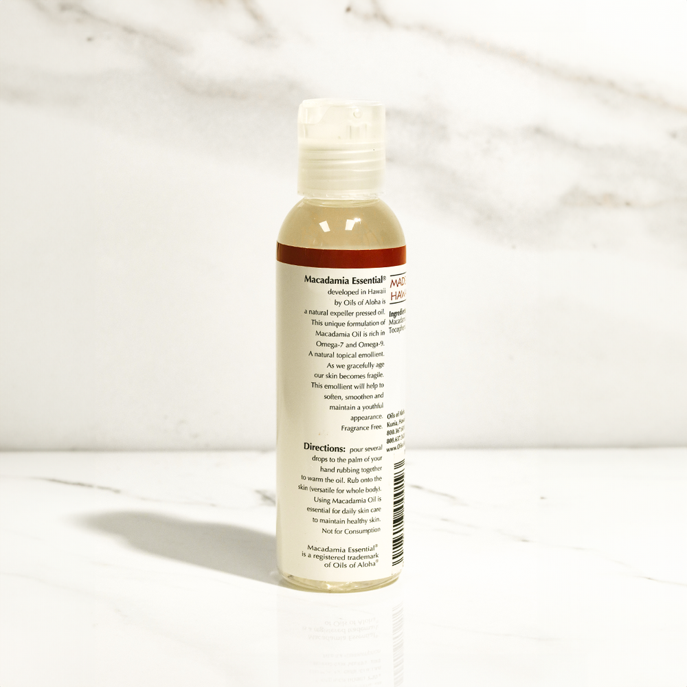 Fragrance Free Macadamia Nut Body Oil — Oils of Aloha